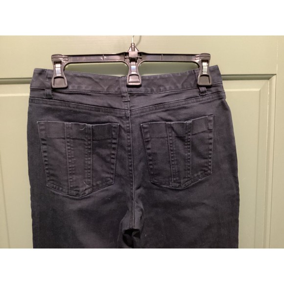 Talbots Petites Women's Size 4P Stretch Blue Straight Leg Denim Jeans - Picture 5 of 8